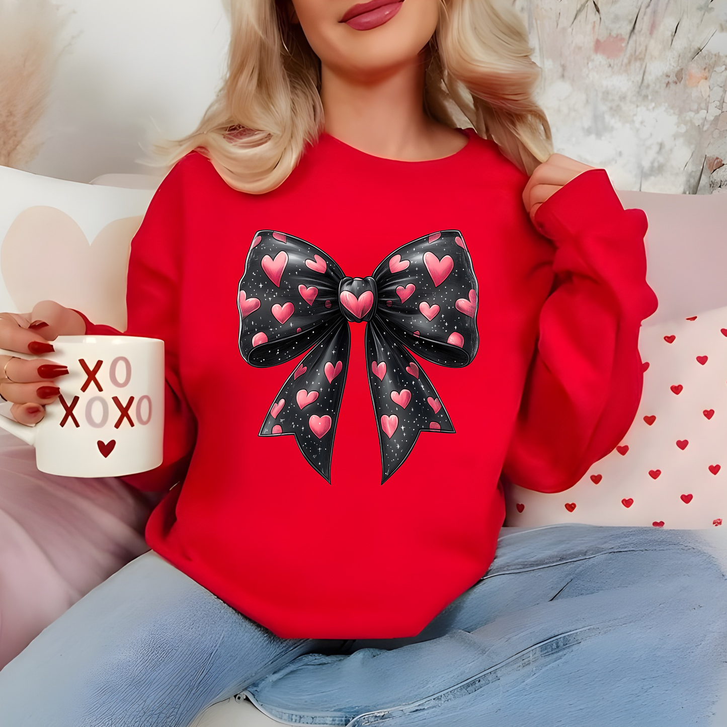 Black Heart Bow