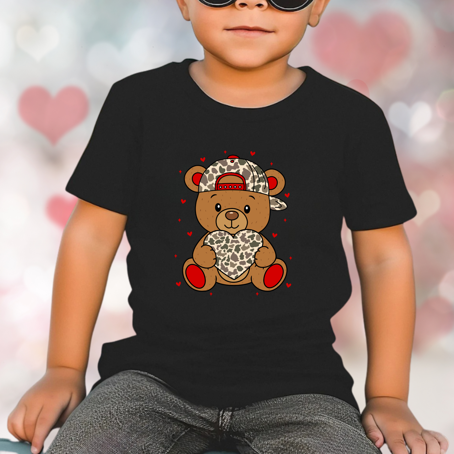 Valentine Camo Bear