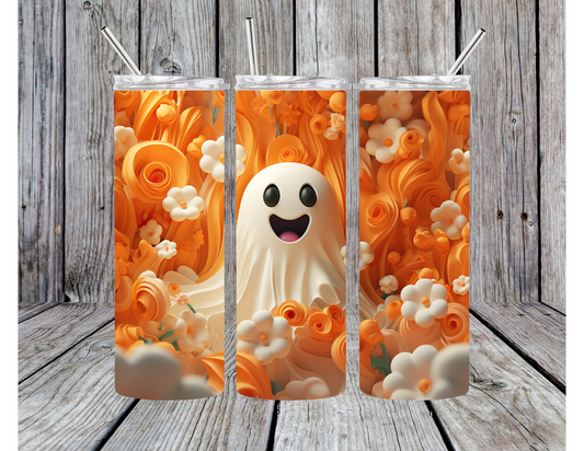 Happy Ghost Tumbler