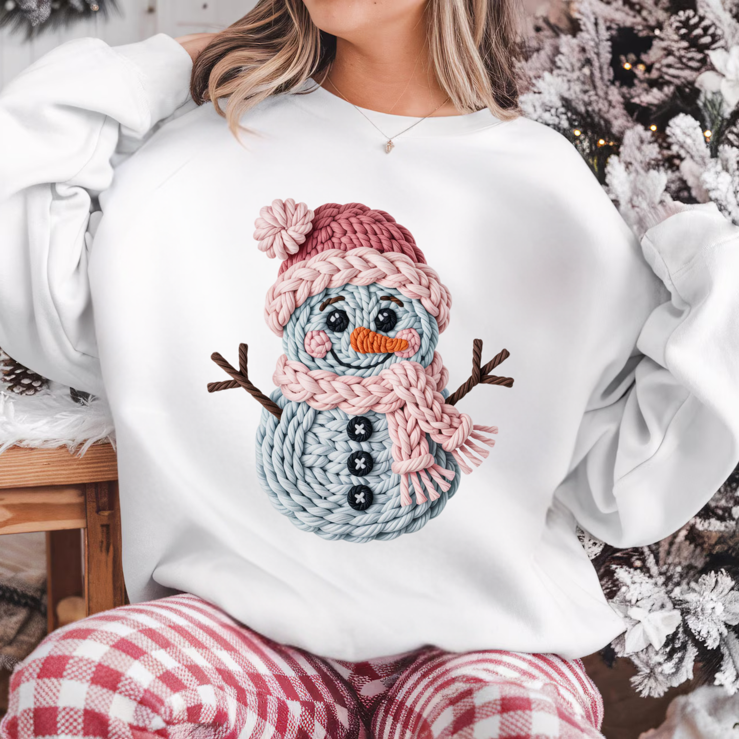 Knit Snowman