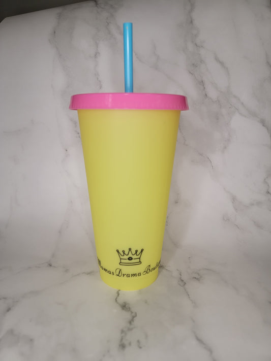 Yellow Colour Changing Cup