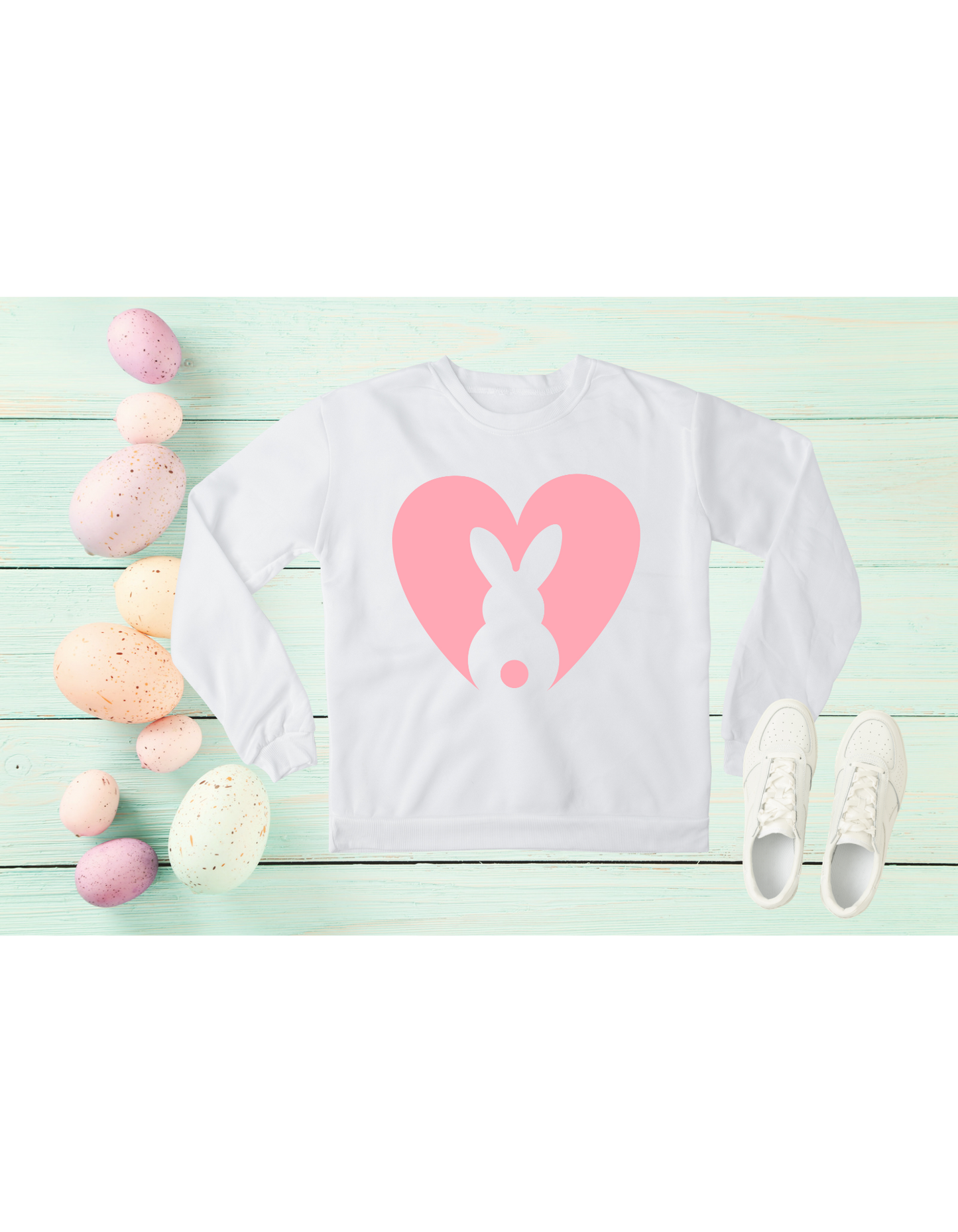 Pink Bunny Heart