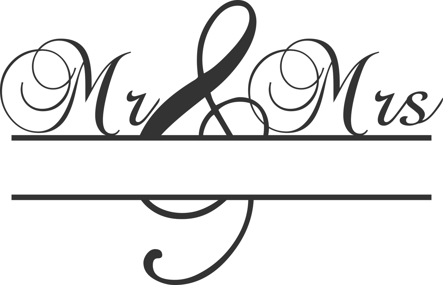 Mr and Mrs Monogram1