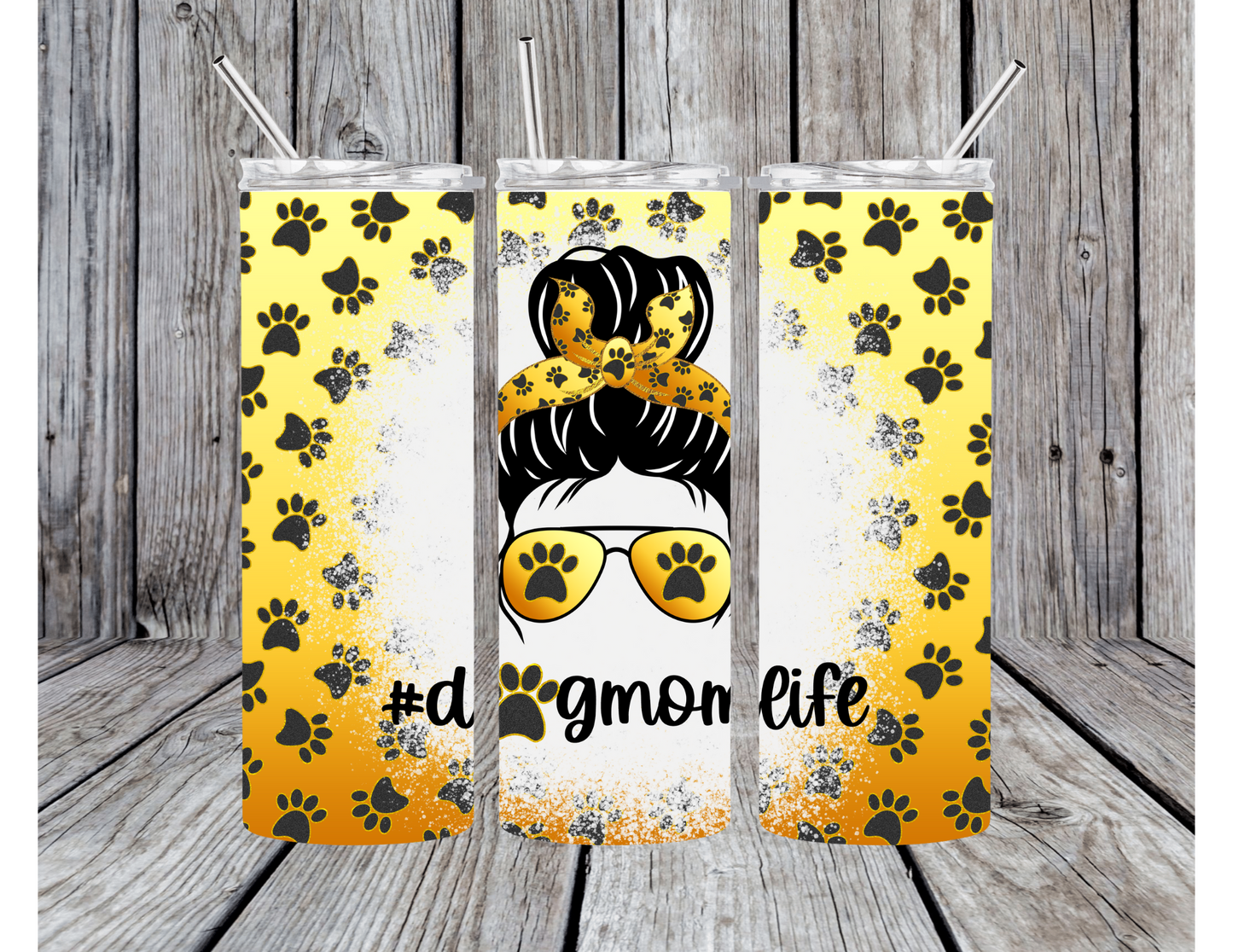 Dog Mom Life Tumbler