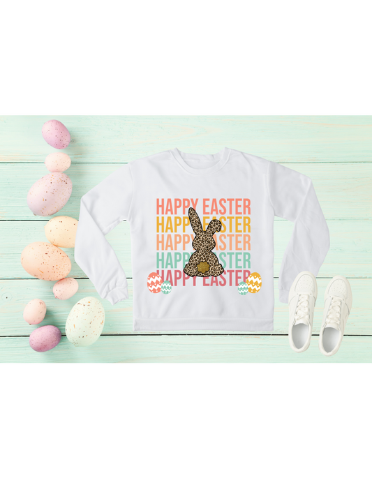 Happy Easter Glitter Bunny