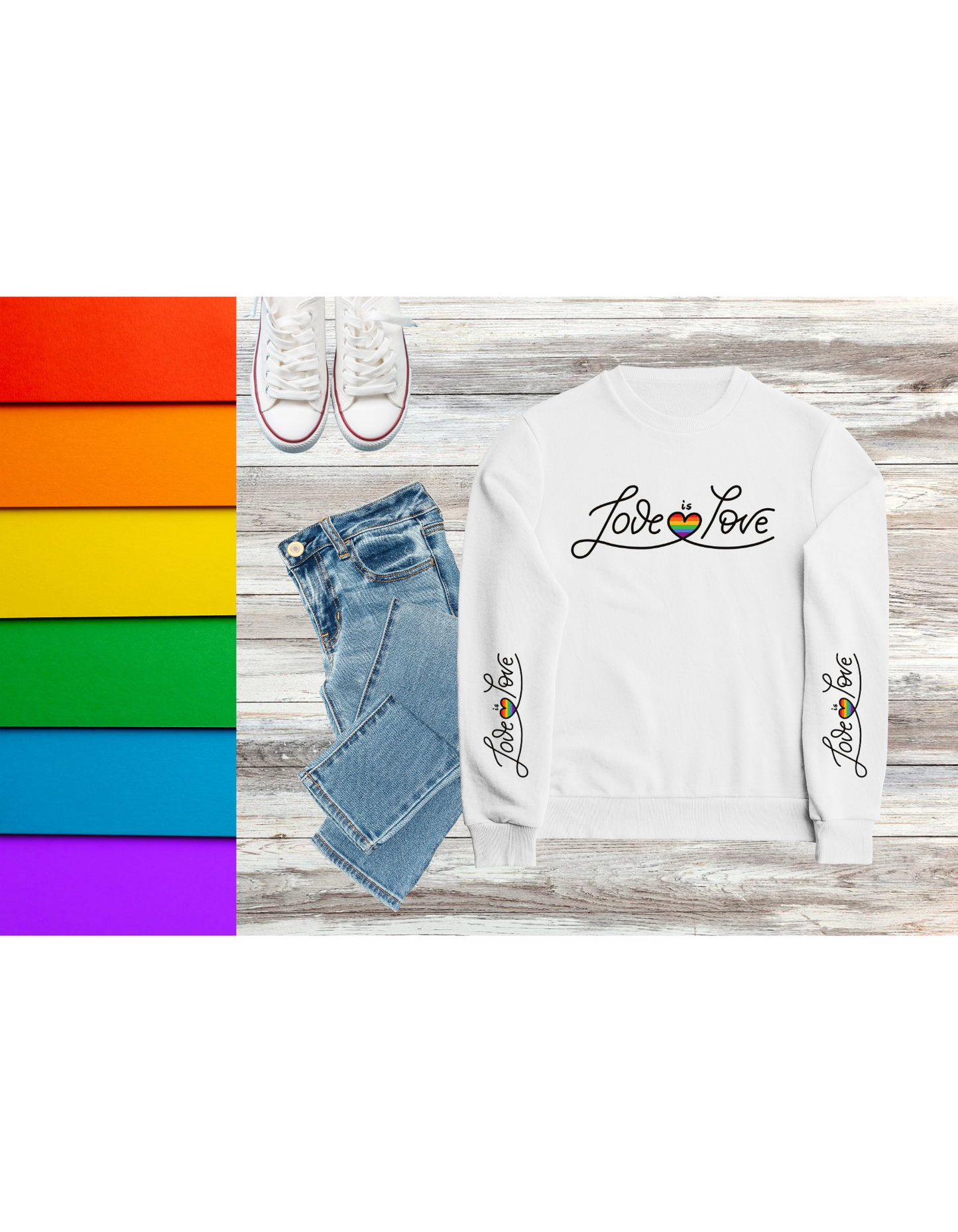 Love Is Love Sweater