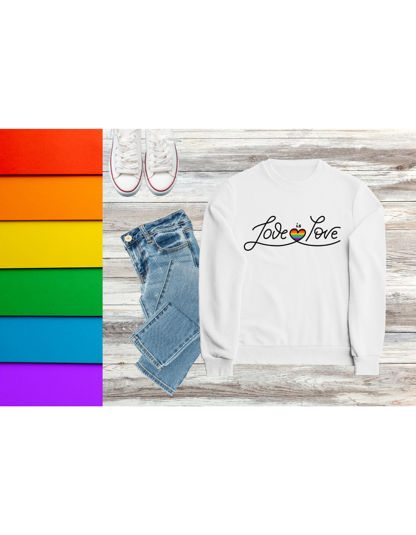 Love Is Love Sweater